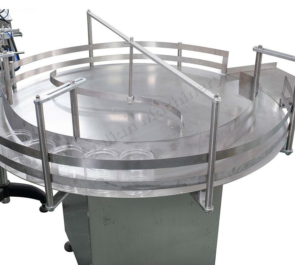Round Bottle Unscramble Machine Turn Rotary Accumulation Table for Sorting