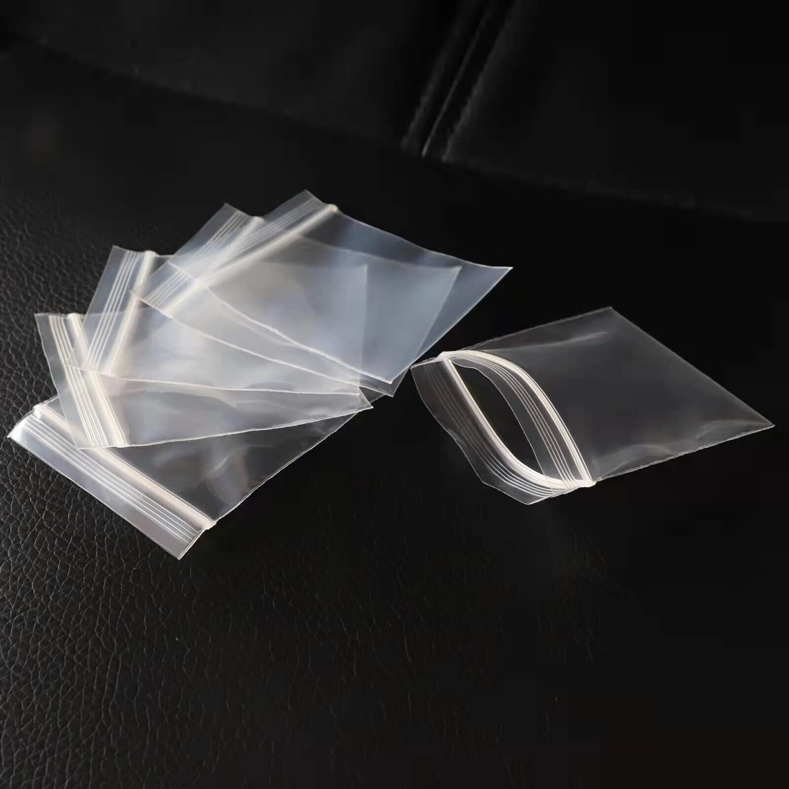 HEAVY DUTY 4 Mil Clear Seal Bags Reclosable Plastic Bag Jewelry 4Mil Reusable