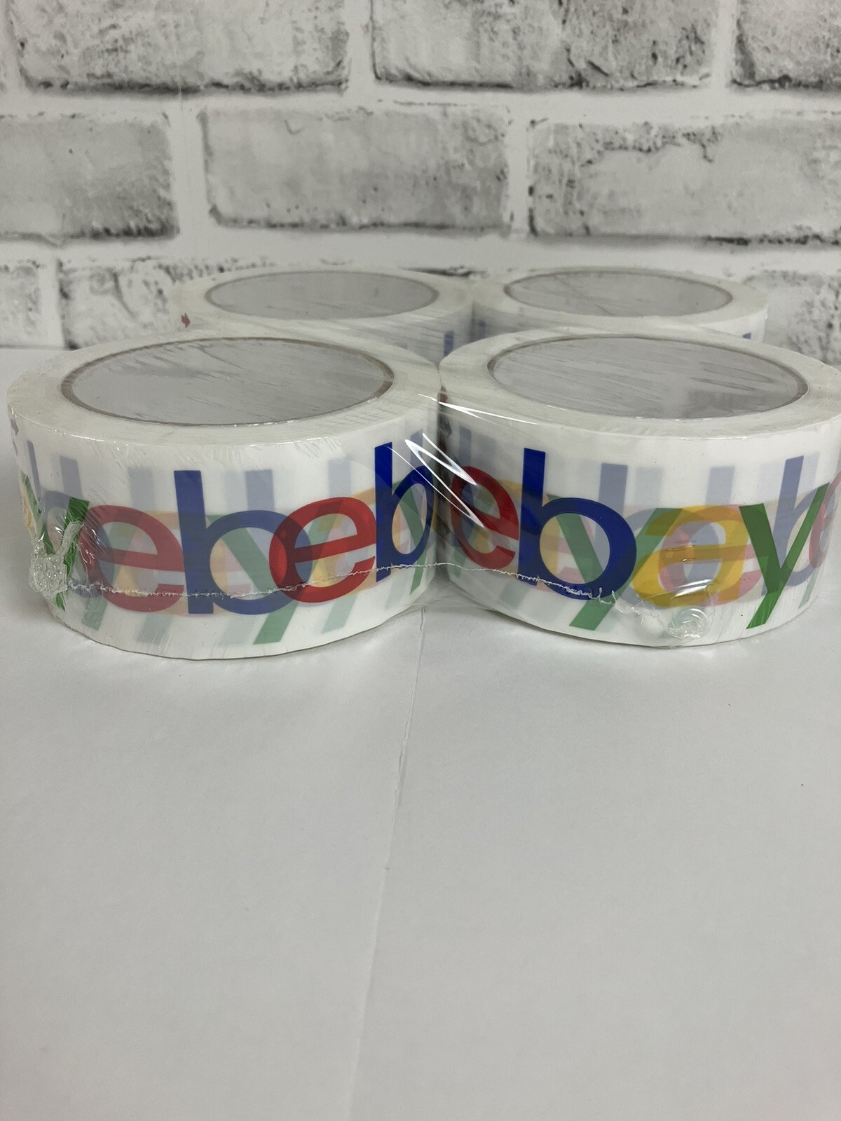 4 Rolls Official Ebay Packing Tape (3 Colors to Choose From) 2″ Wide x 75 yards