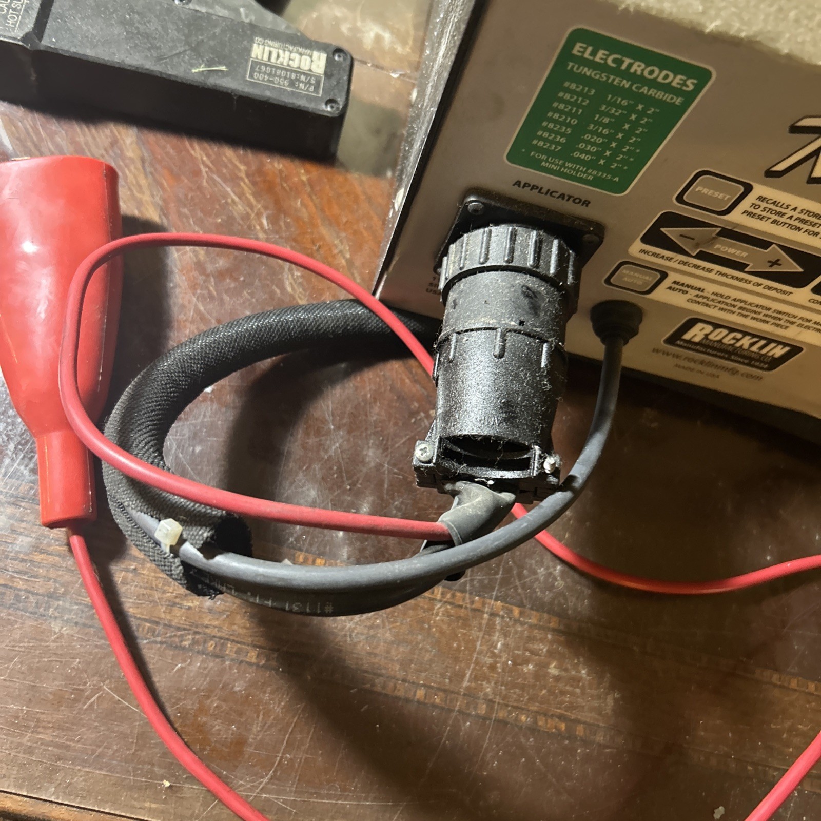 Working Rocklinizer 950 & 950-400 Carbide Applicator READ