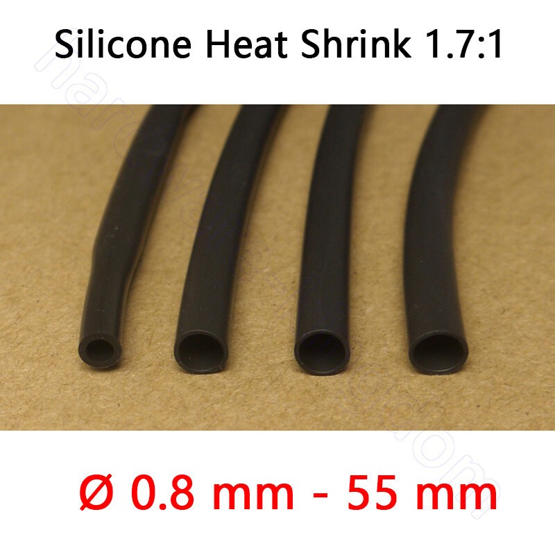 Heat Shrink 1.7:1 Heatshrink Tube 0.8 mm – 60 mm Cable Electrical Wire Sleeving