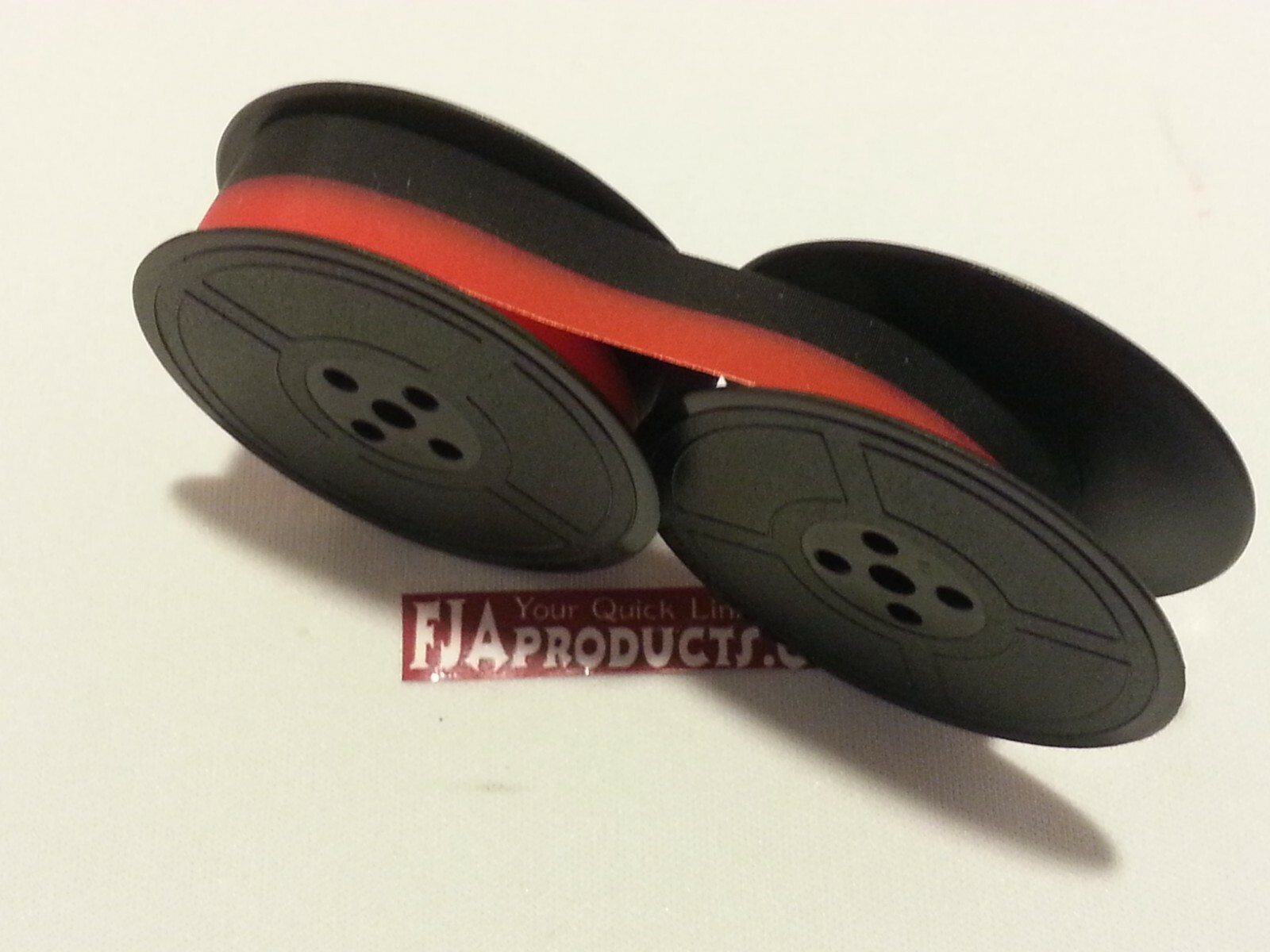 2 PK For Less! Vintage Portable Manual Royal Typewriter Spool Ribbon Black Red