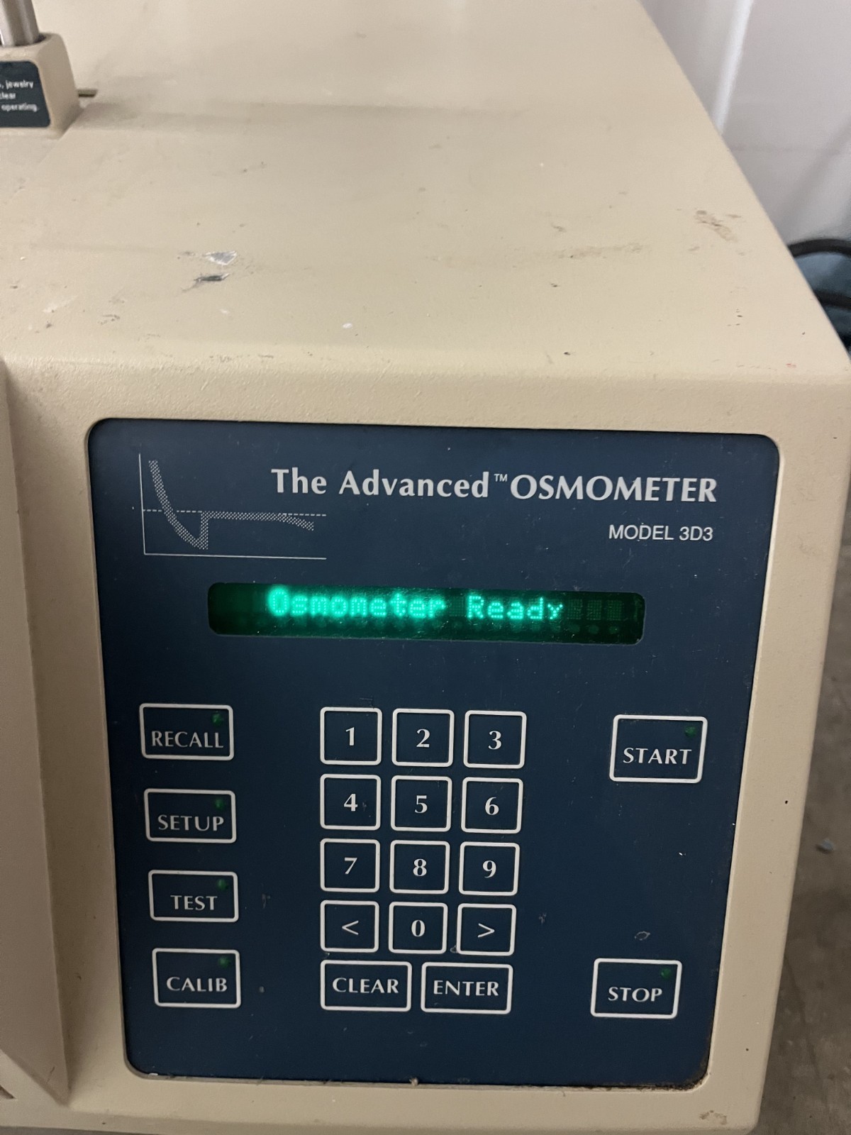 Advanced Instruments 3D3 The Advanced Single Sample Osmometer 60 DAYS WARRANTY