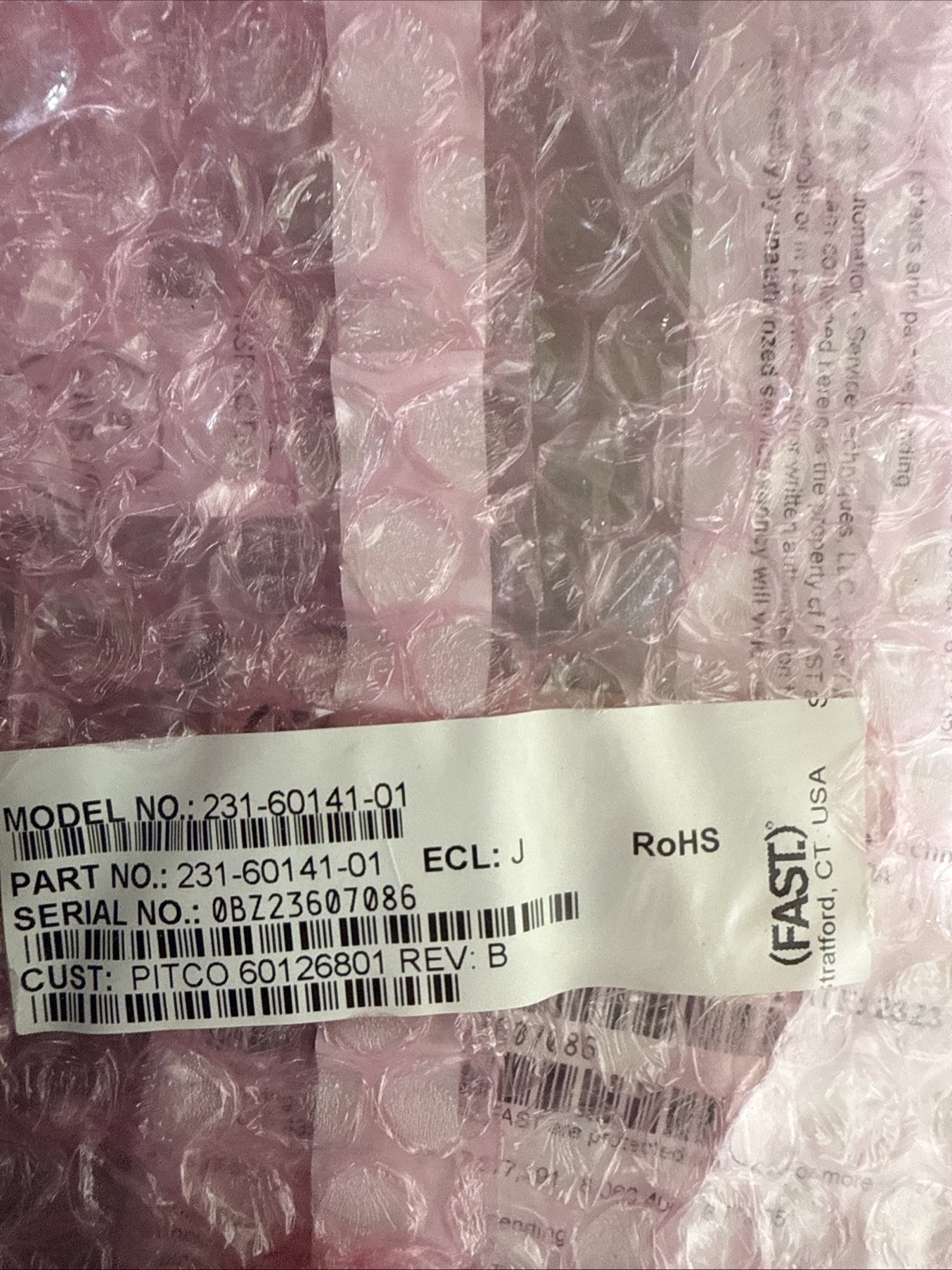 60126801-C Pitco Cmptr,Sgl Green Harness Genuine OEM PT60126801-C. NEW