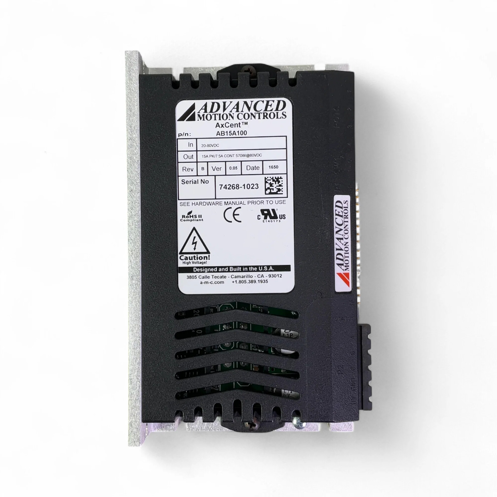 Advanced Motion Controls AB15A100 AxCent Digital Servo Drive USED (Best Offer!)