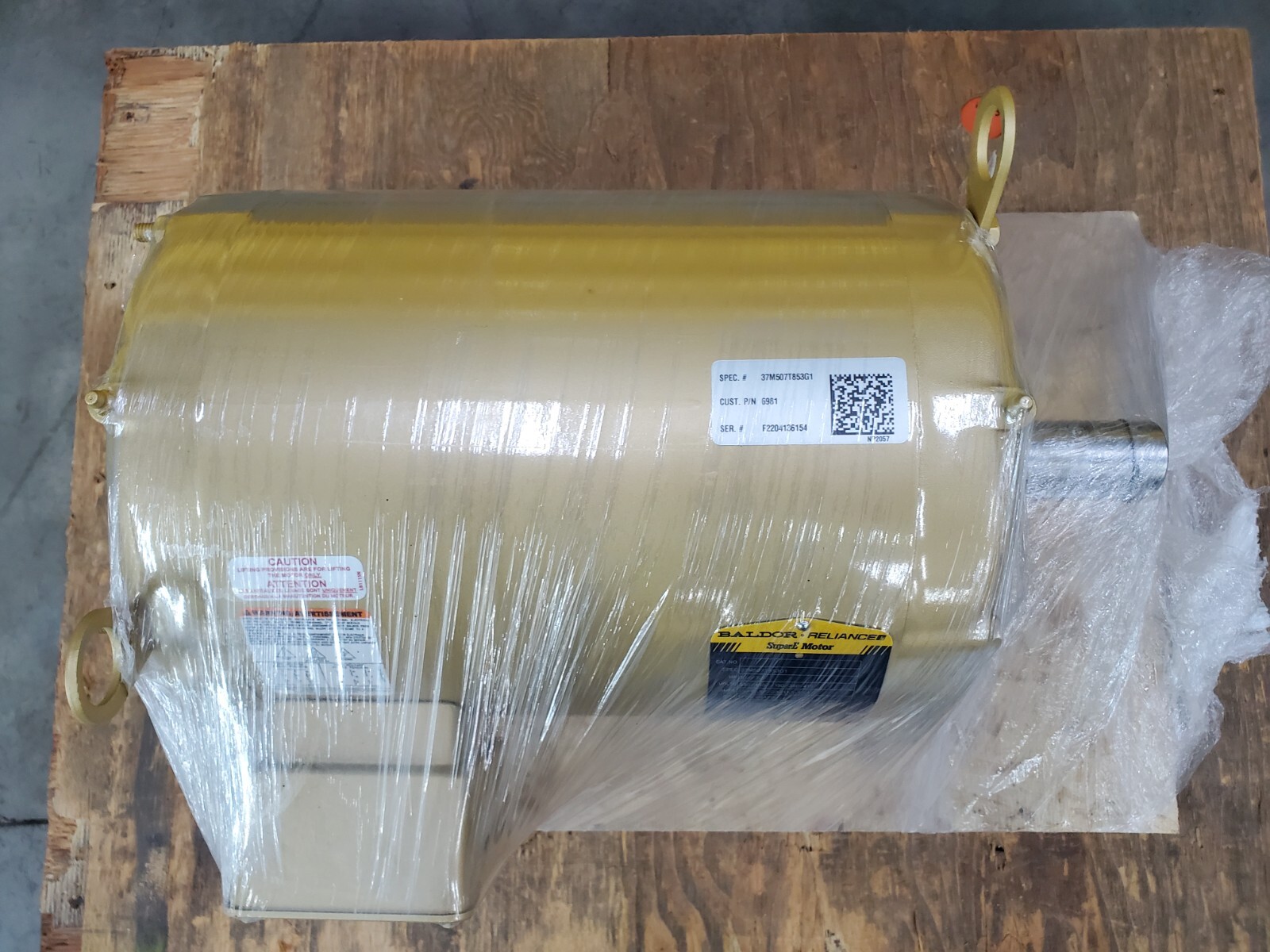Baldor Electric Motor 10 HP, 230/460V, 1770 RPM, 215T, (Compare to EM3313T)
