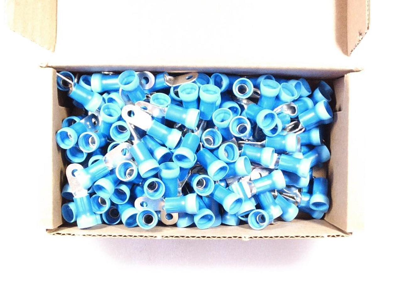 PANDUIT PV6-10RX-T PRESSURE RING TERMINAL CONNECTORS, 1 BOX OF 200