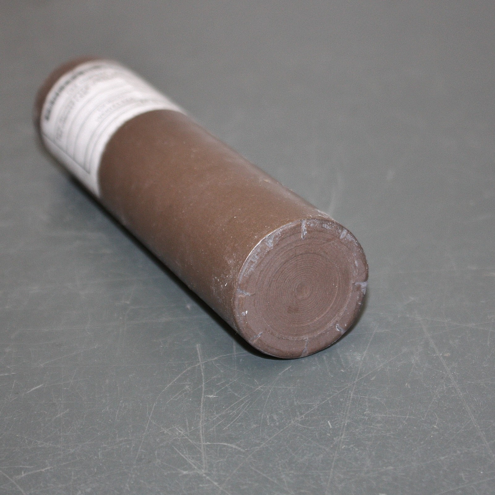 40% Bronze PTFE Filled Plastic Round Rod Bar 147328-01, 38mm Diameter x 160mm