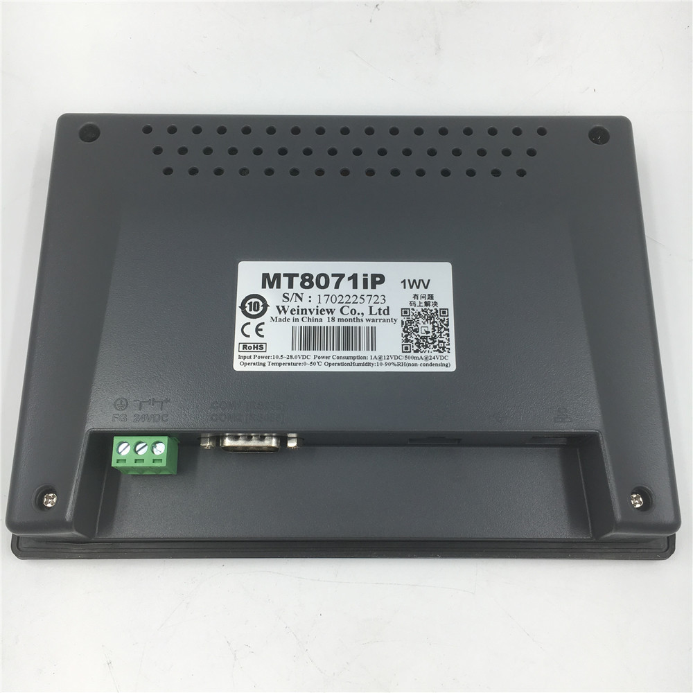 1PC WEINTEK MT8071IP Touch Panel HMI New MT8071IP Expedited Shipping