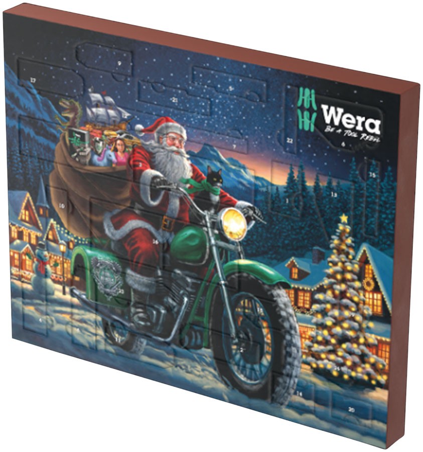 Wera 2025 Advent Calendar with 28 Screwdrivers & Micro Tools – Precision
