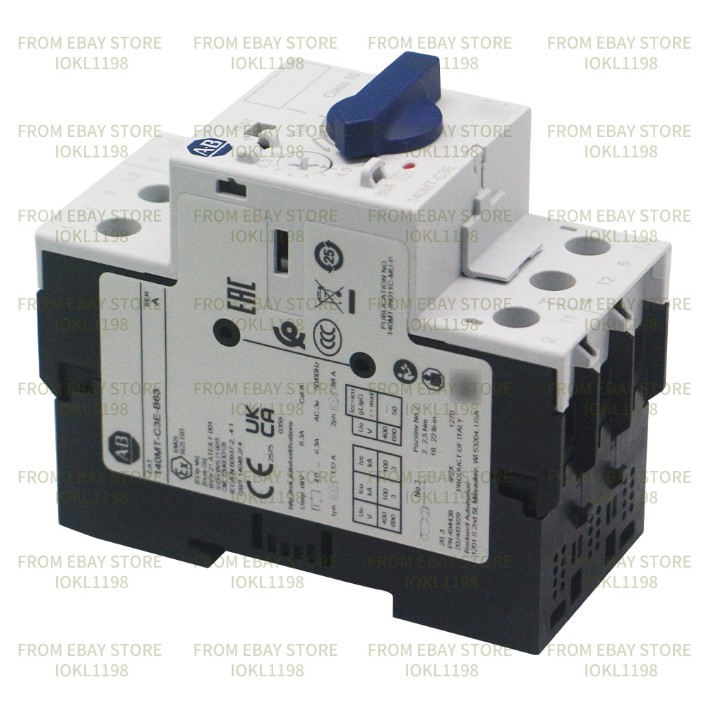 140MT-C3E-B63 Motor Protection Circuit Breaker New Allen Bradley-FAST Shipping