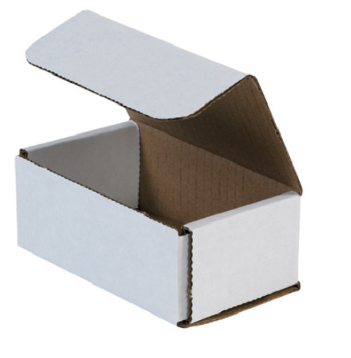 1-450 CHOOSE QUANTITY 5x3x2 Corrugated White Mailers Packing Boxes 5″ x 3″ x 2″