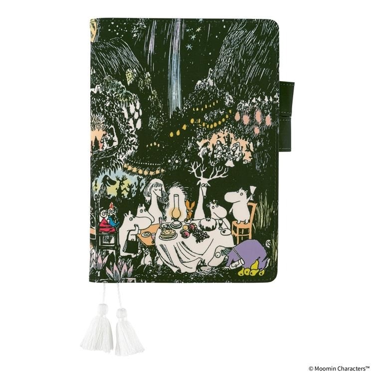 Hobonichi Techo Cousin A5 Cover Moomin Big Party Night + Pencil Board Japan