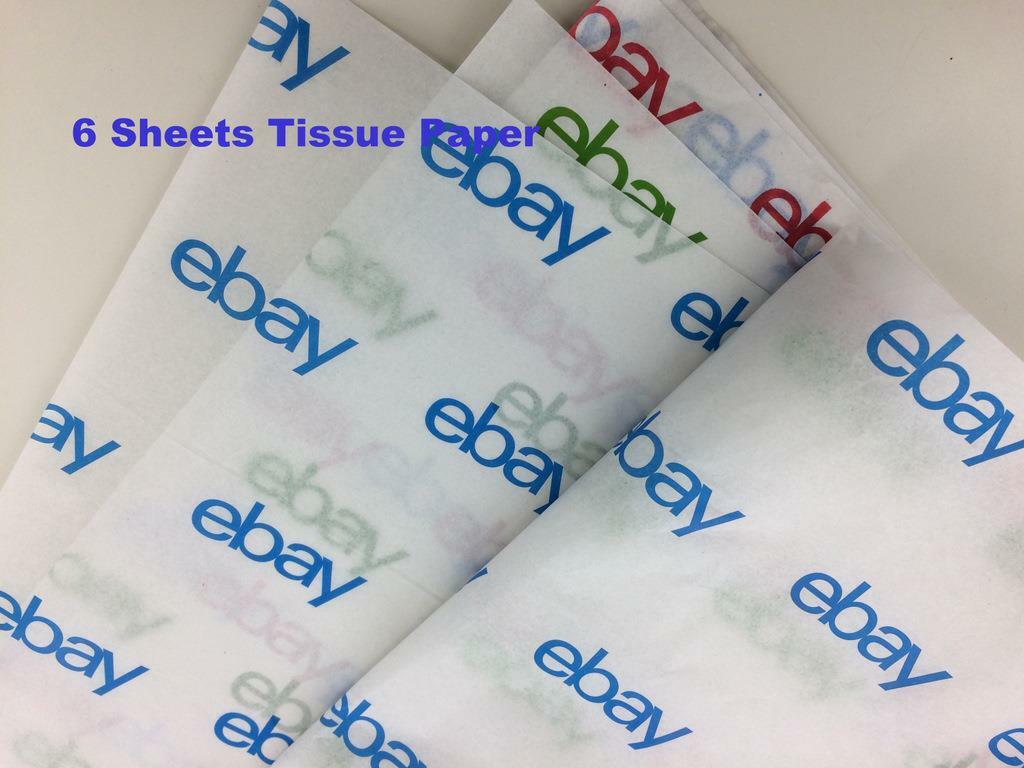 eBay Branded Shipping Supplies Kit Lot Boxes Padded Envelopes Tape Tissue 43 Ct