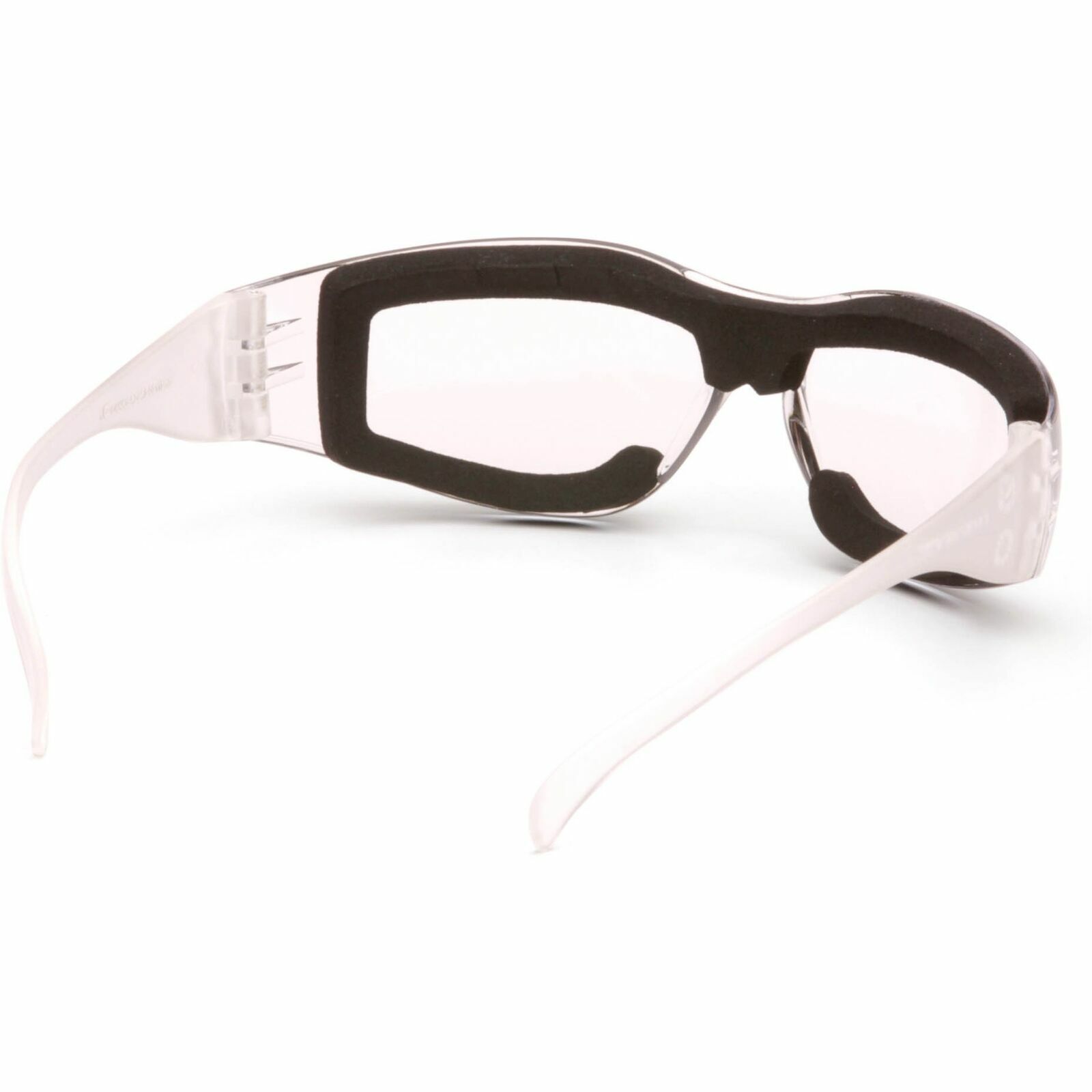 Pyramex Foam Lined Safety Glasses with Clear Anti-Fog Lens, S4110STFP 1/Pair