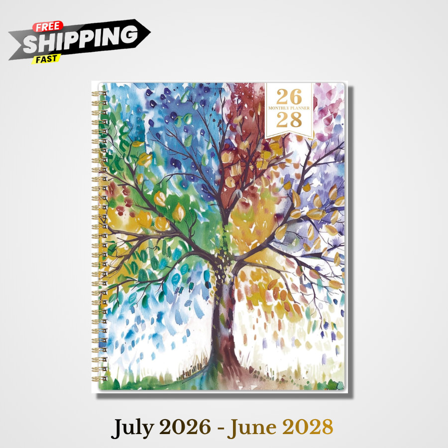 2026-2028 Monthly Planner – 2026-2028 Planner from July 2026 – June 2028, 8.5…