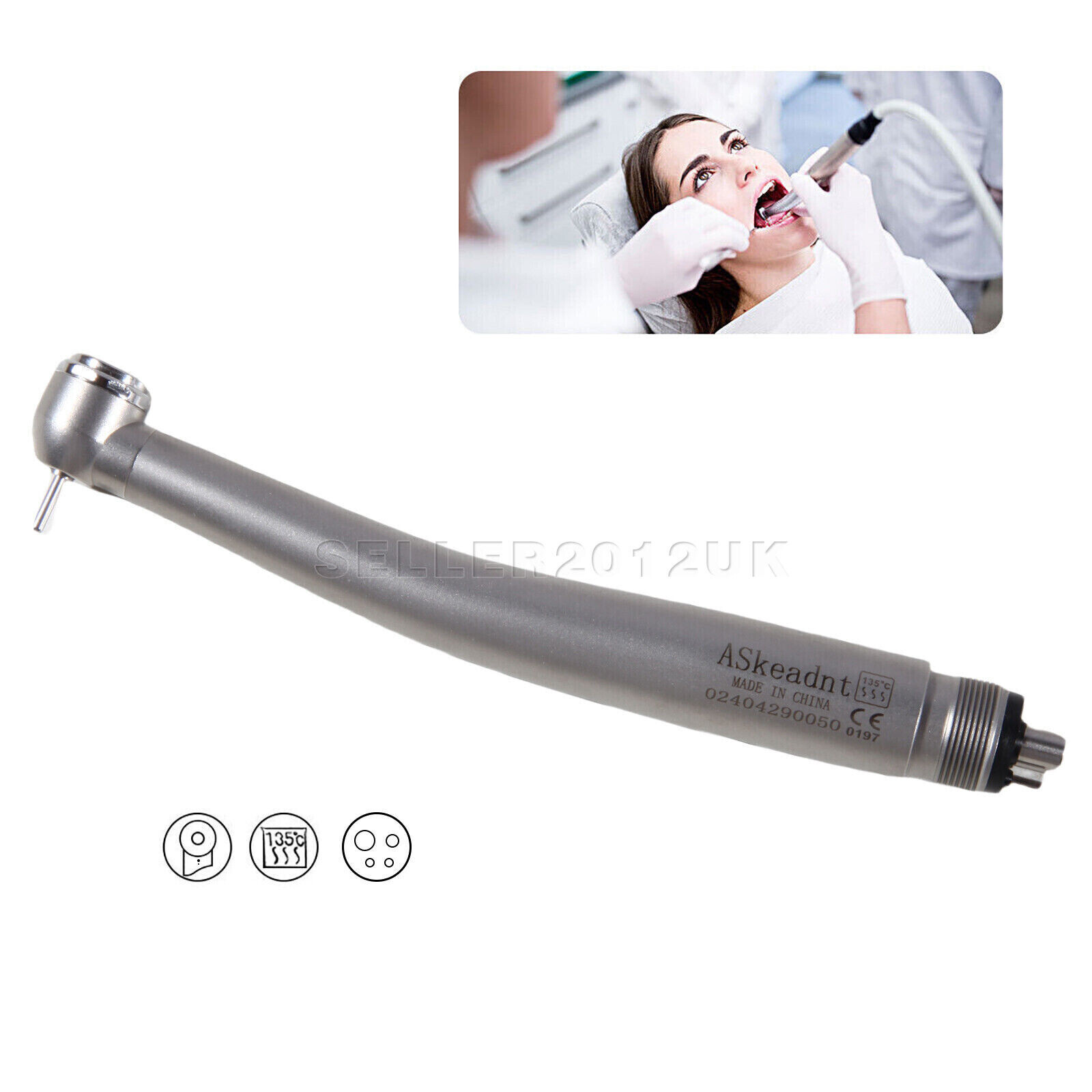 10pcs/1Pack Dental high speed handpiece 4HOLE