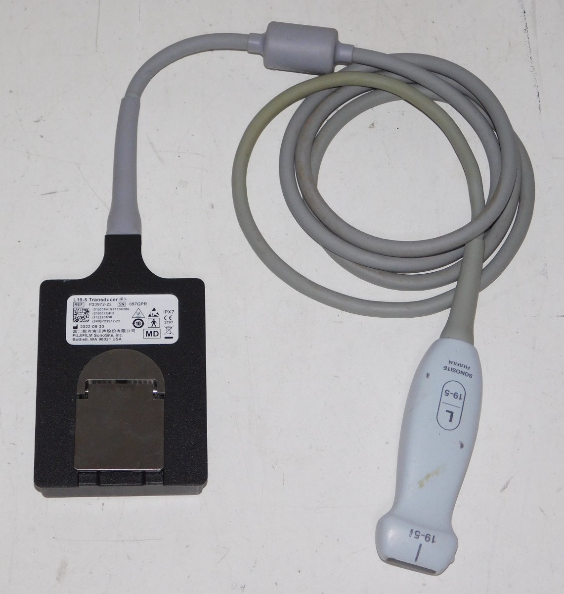 FujiFilm SonoSite L19-5 Linear Array Transducer Probe P23972-22 LX PX ST Unit