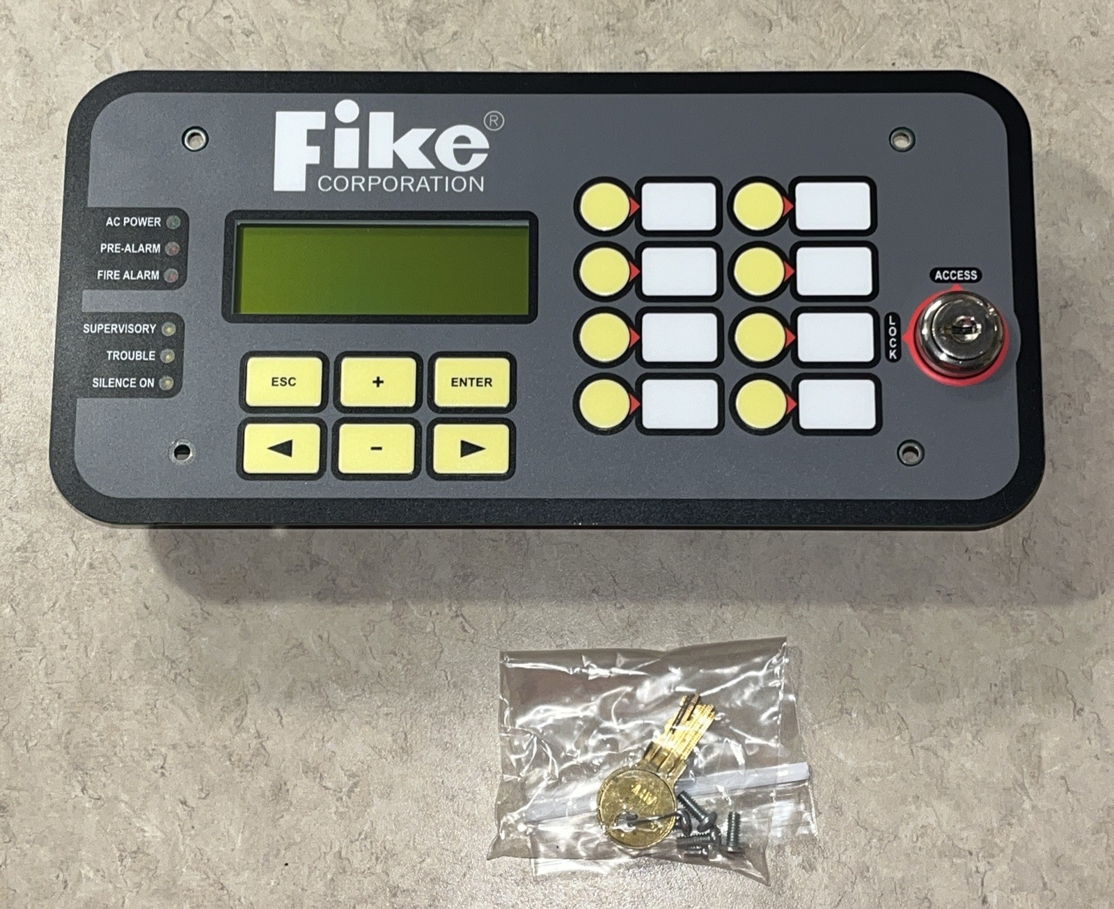 Fike Alarm 10-2321 Remote Display w/ Key