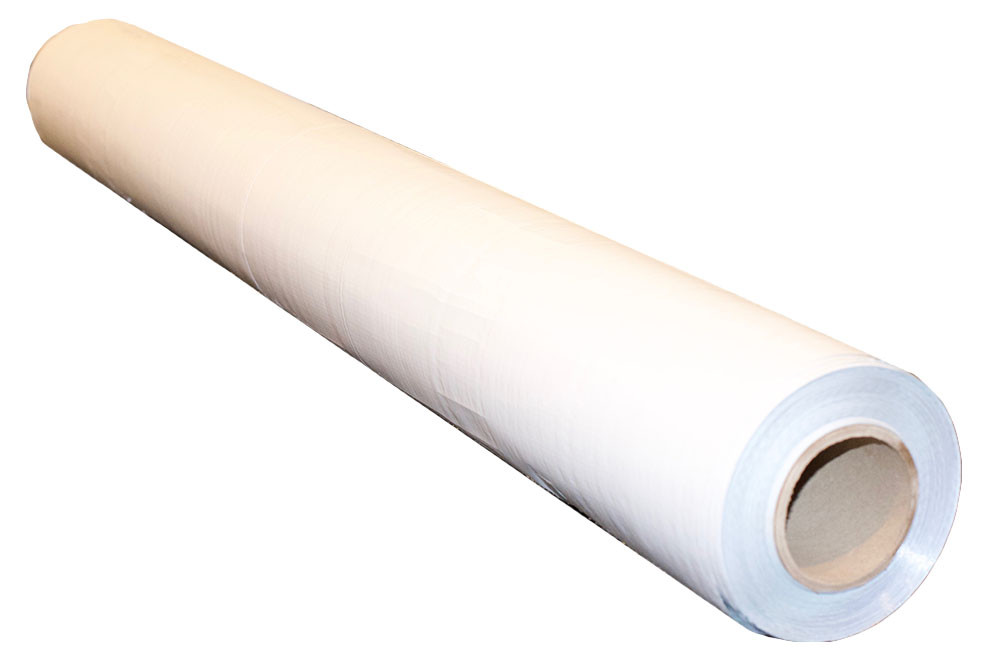 1200 SF (12FT WIDE) 14M WHITE WOVEN SOLID Vapor Barrier CRAWLSPACE ENCAPSULATION