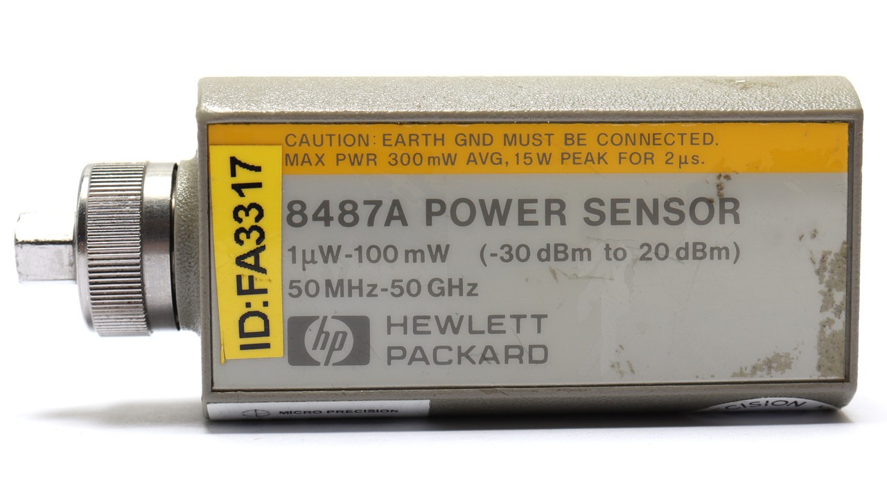 Hewlett Packard 8487A Power Sensor, 50MHz to 50GHz