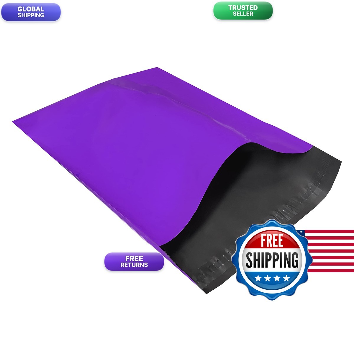 Ubmove Colored Poly Mailers Pack Of Be Creative Your Packaging Colored Mailers