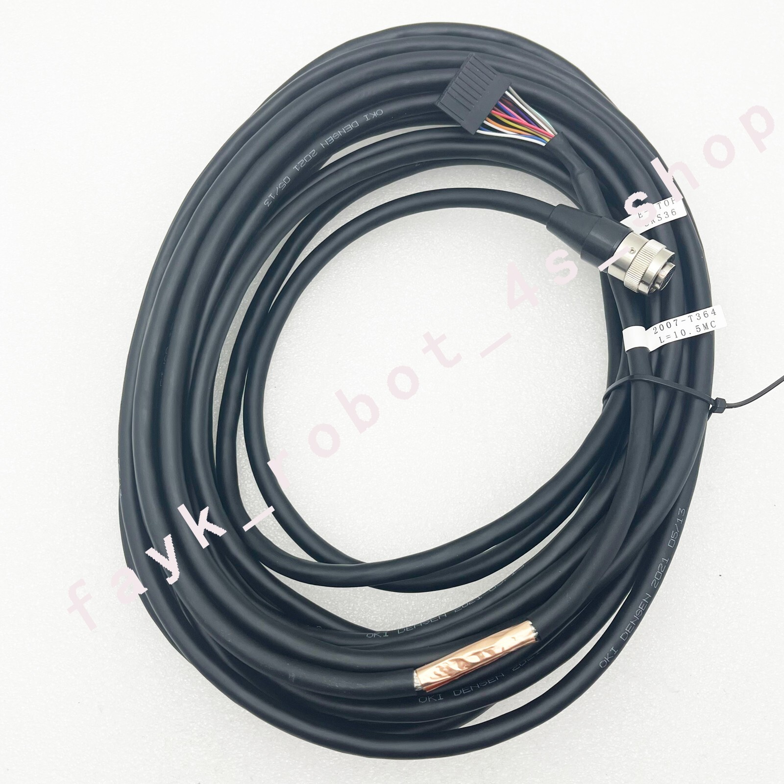 F FANUC Robot A05B-2256-C103 Teach Pendant wiring connection Cable plug line New