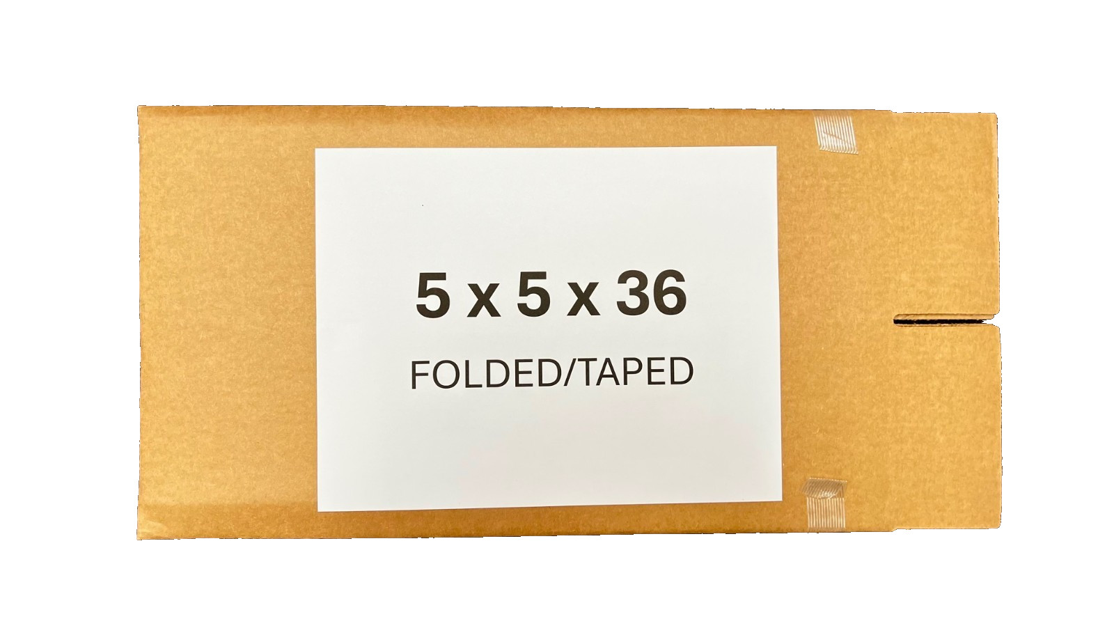 5″ x 5″ x 36″ CARDBOARD BOX – 200 lb – SINGLE BOX – TALL