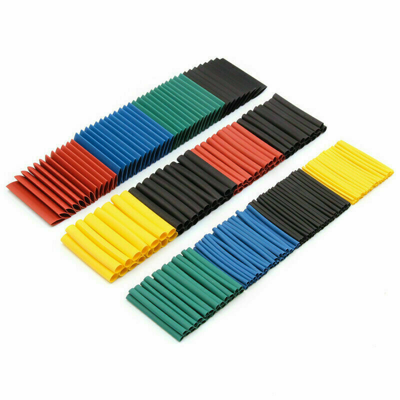 1060 Pcs HEAT SHRINK Tubing Sleeve 2:1 Shrinkable Tube Wire Cable Assortment Kit