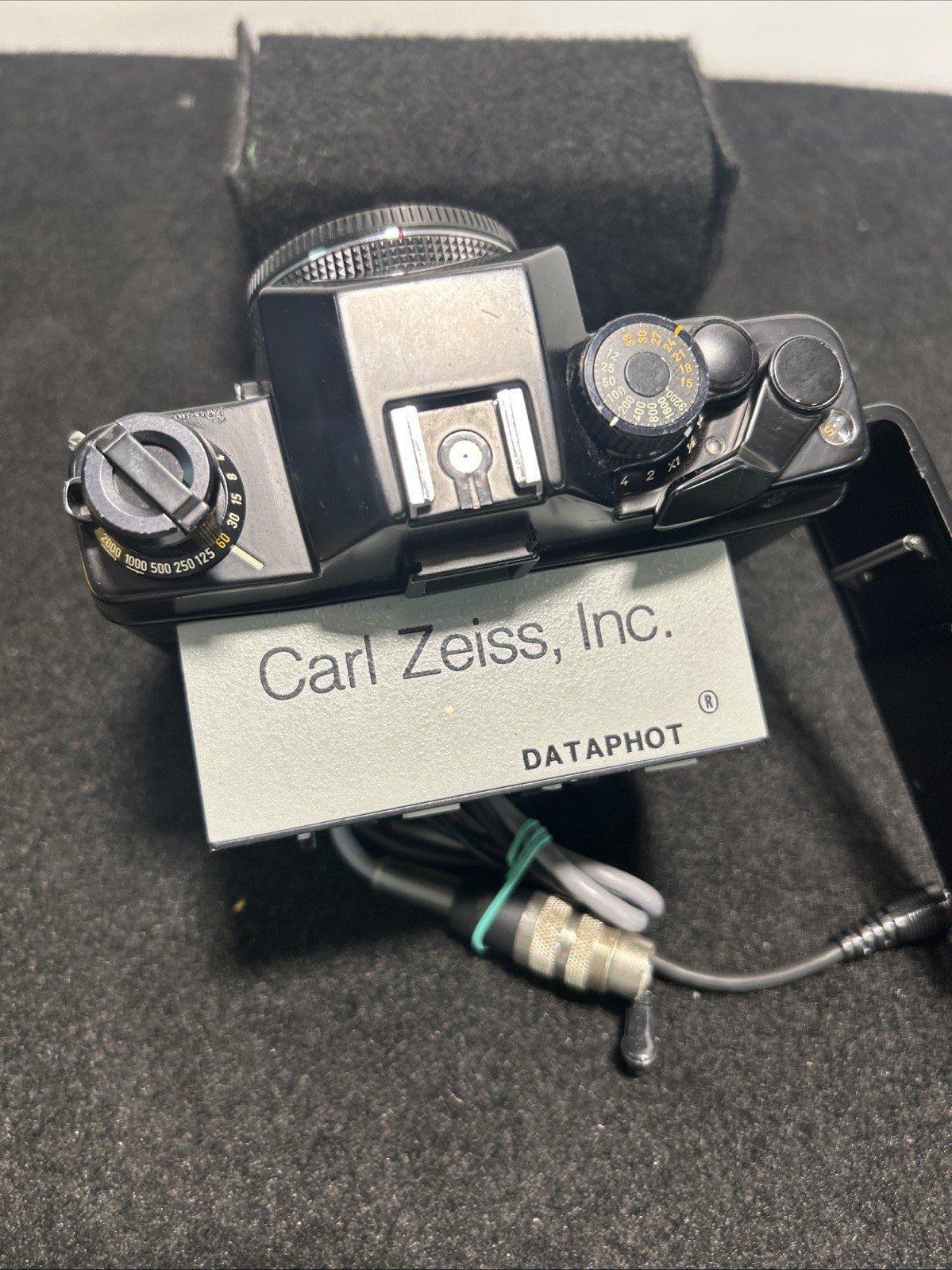 CONTAX RTS w/ Carl Zeiss DATAPHOT 310-490 Camera Data Attachment