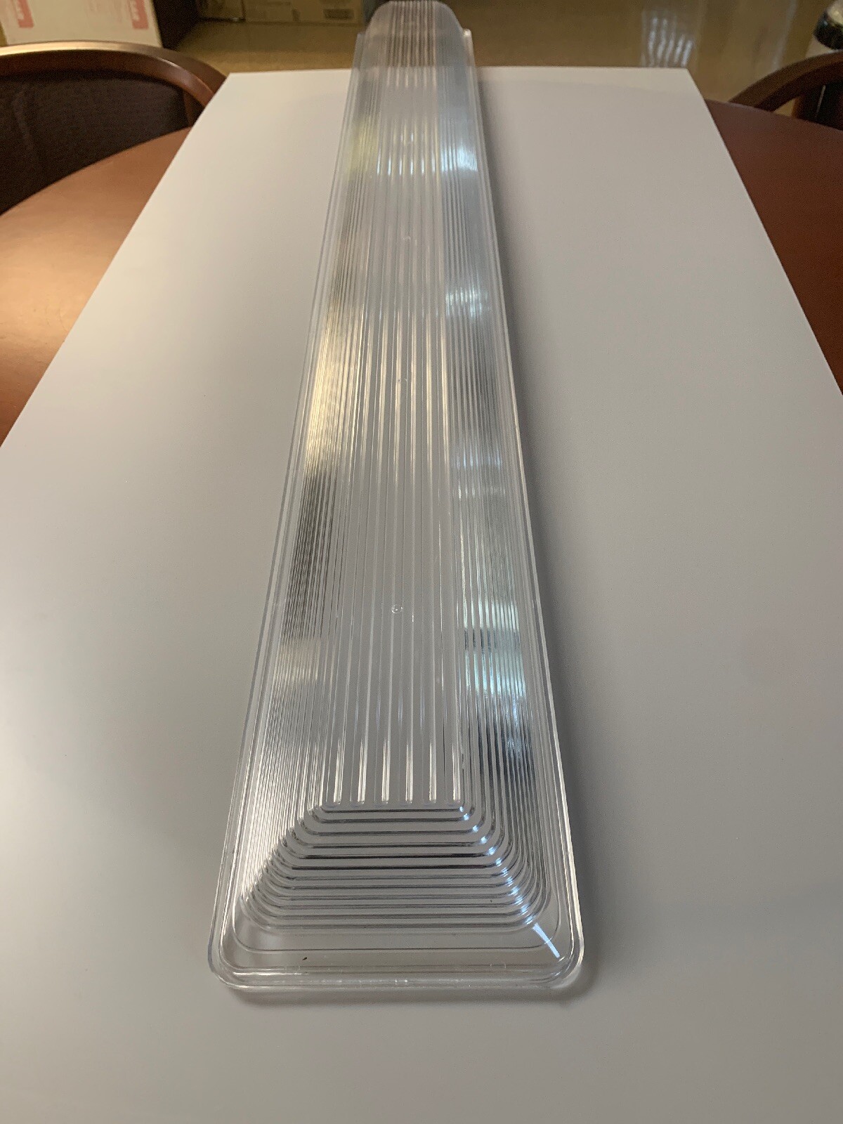 Scientific Lighting Products Citadel 2 Linear Ribbed Diffuser 4’ New CT2-DP-2L4