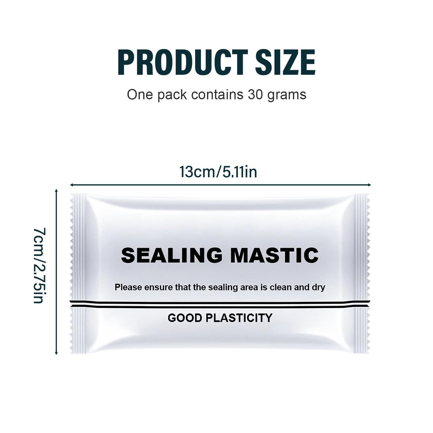 Repair Sealing Clay, Waterproof Sealant Mastic (3 Pcs) | Cement Crack Filler,Qui