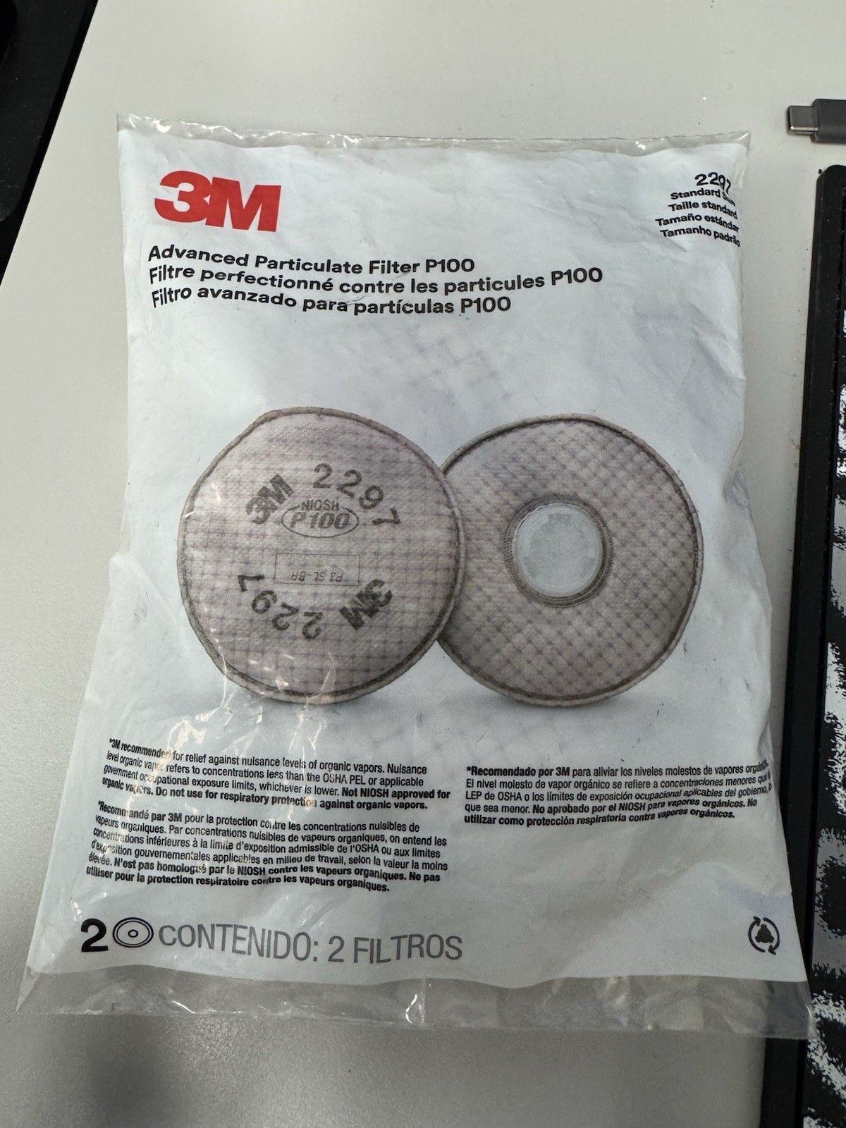 3M 2297 Advanced Particulate Filter – 5 Packs