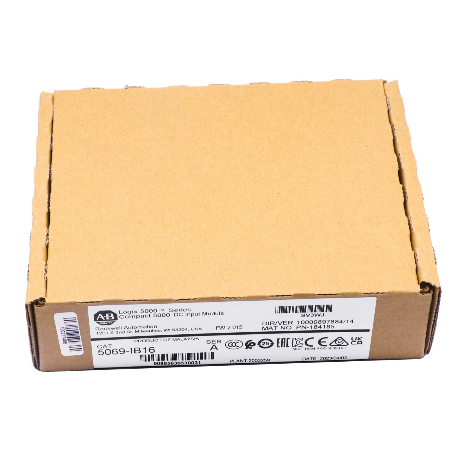 2025 New Allen-Bradley 5069-IB16 Ser A Compact 5000 DC I/O Input Module 5069IB16