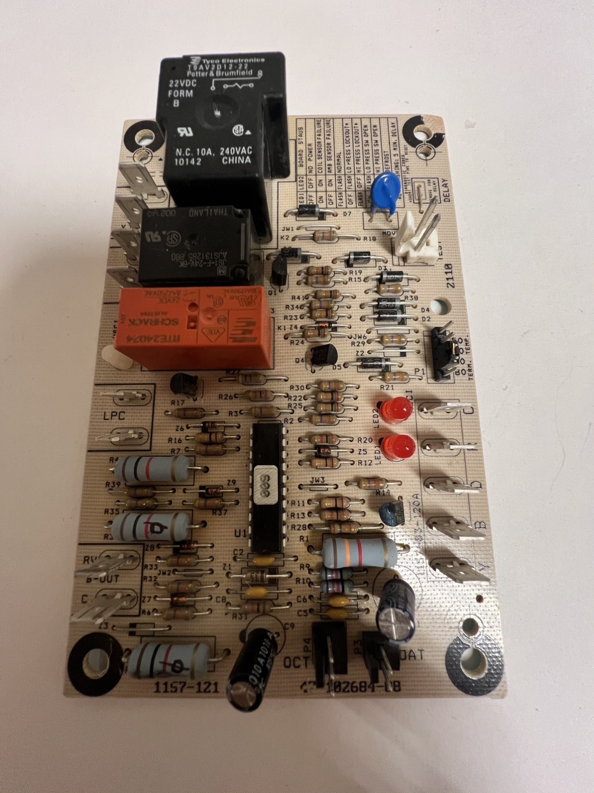 Rheem Ruud Control Board 1157-121 47-102684-08