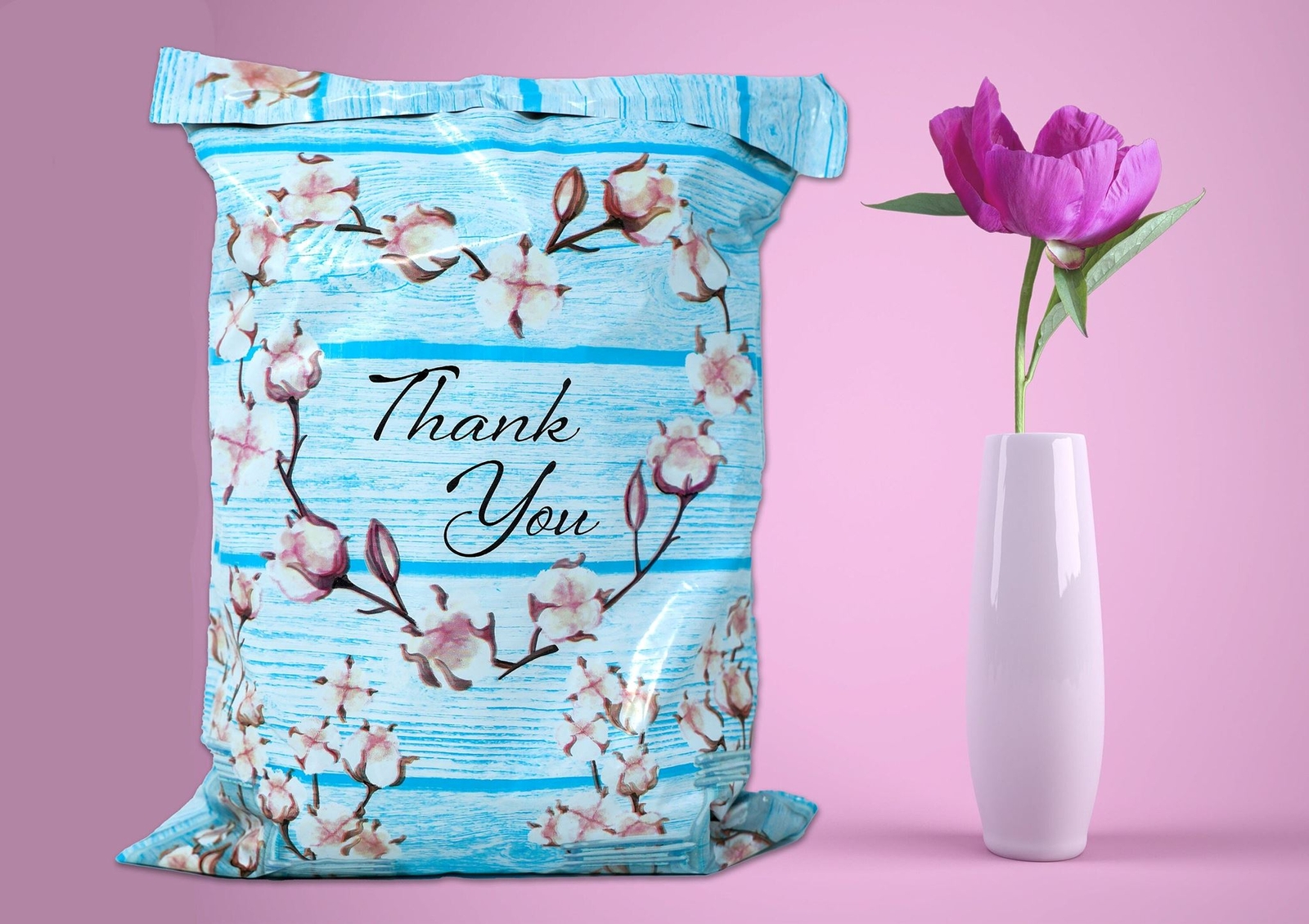 10 Designs! Ultimate Thank you Poly Mailers Collection, 10×13″ Combo, Self Seal