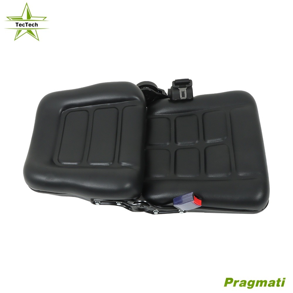 New Universal Adjustable Forklift Tractor Seat Suspension Seat With Safety Belt