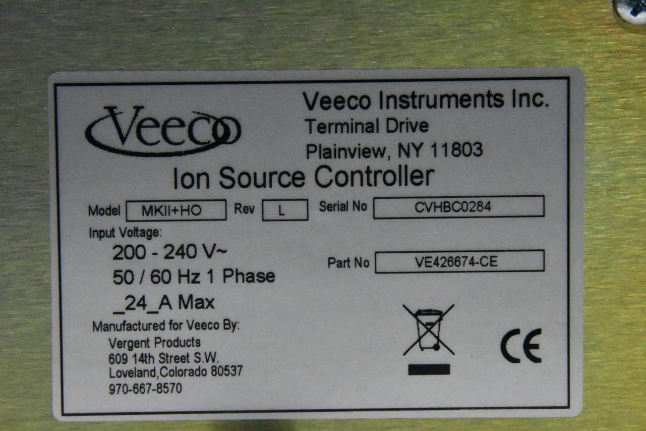 Veeco VE426674-CE MKII + HO Ion Source Controller