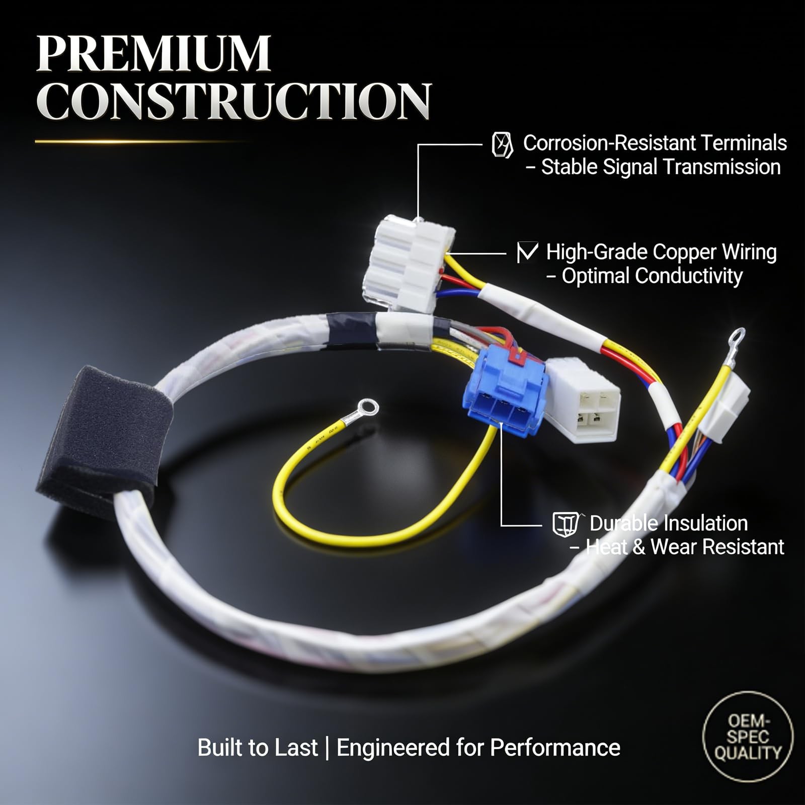 6877ER1016F Washer Motor Wire Harness Only No Unnecessary Sensor-Compatible w…