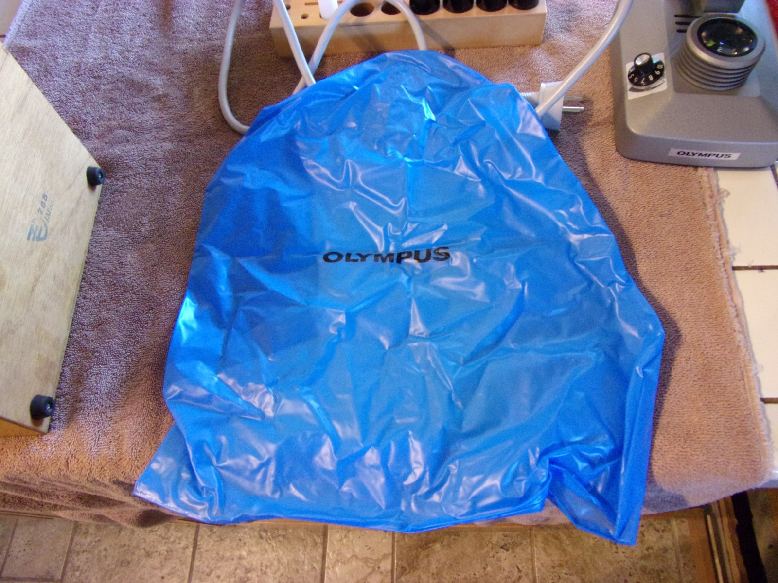 Olympus KHC Microscope With Case Instructions *Tested And Works Perfectly*