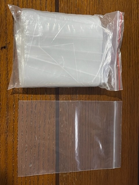100 Clear Plastic 3.5″x7.0″ 1MIL ziplock Re-closable PolySeal Bags Coins/Jewelry