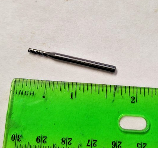 Accupro 2MM x 3MM x 8MM x 38MM 4 FL Carbide End Mill Altin