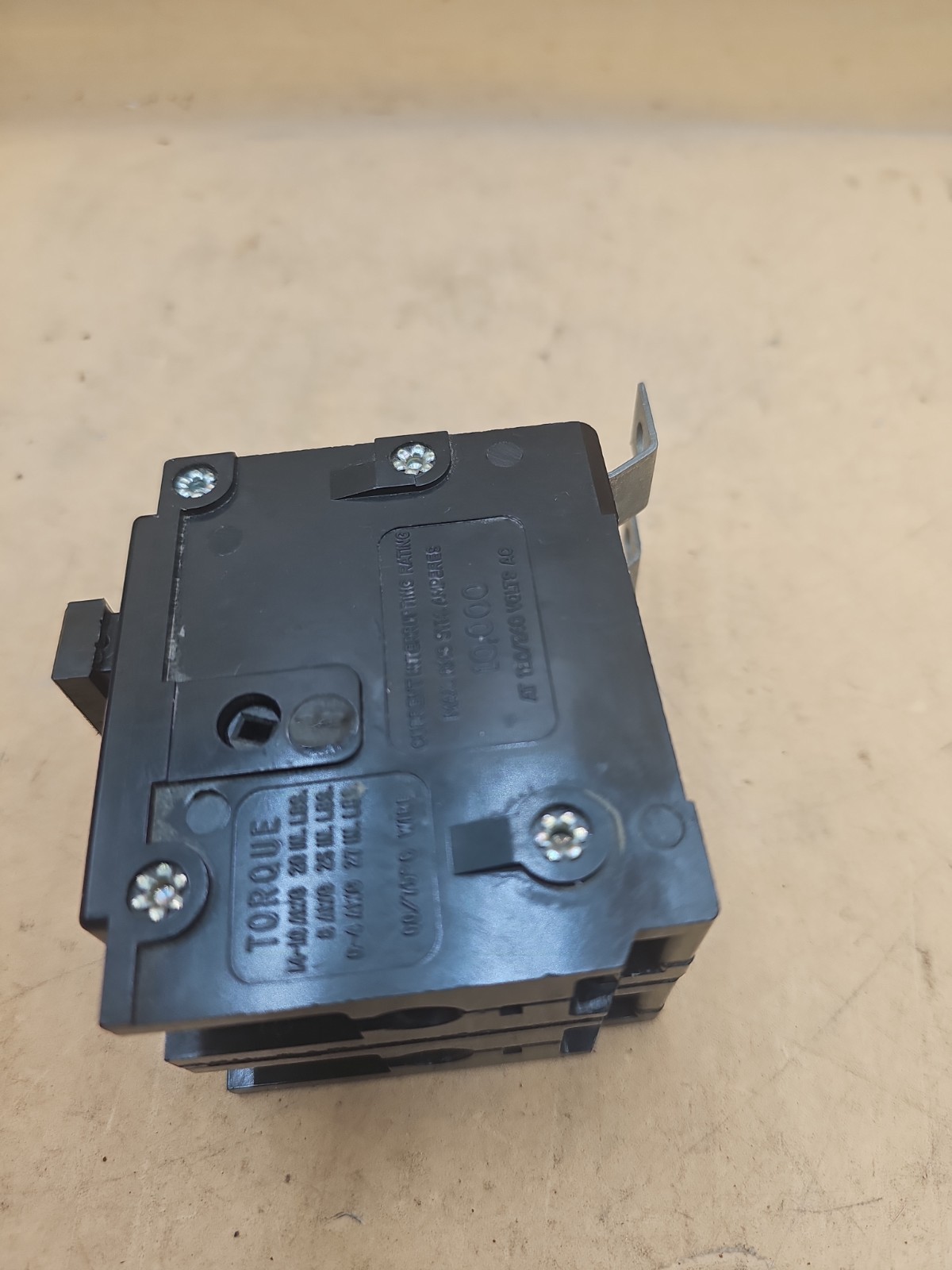 Eaton Cutler Hammer BAB2020 2 Pole 20 Amp Type BA Bolt On Circuit Breaker