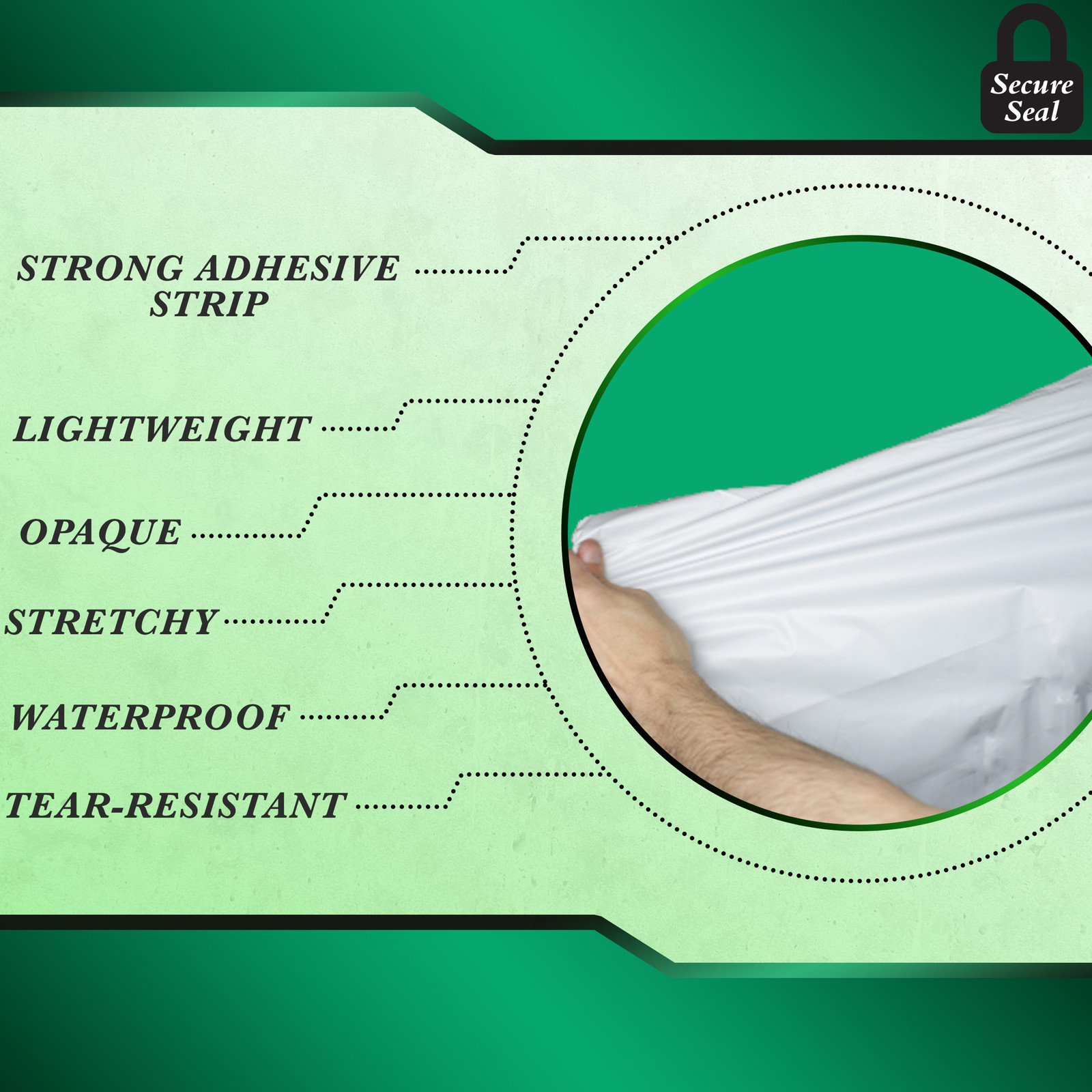 1-4,000 12×15.5 White Poly Mailers Bag Self Seal Shipping 12″ x 15.5″ 2 MIL