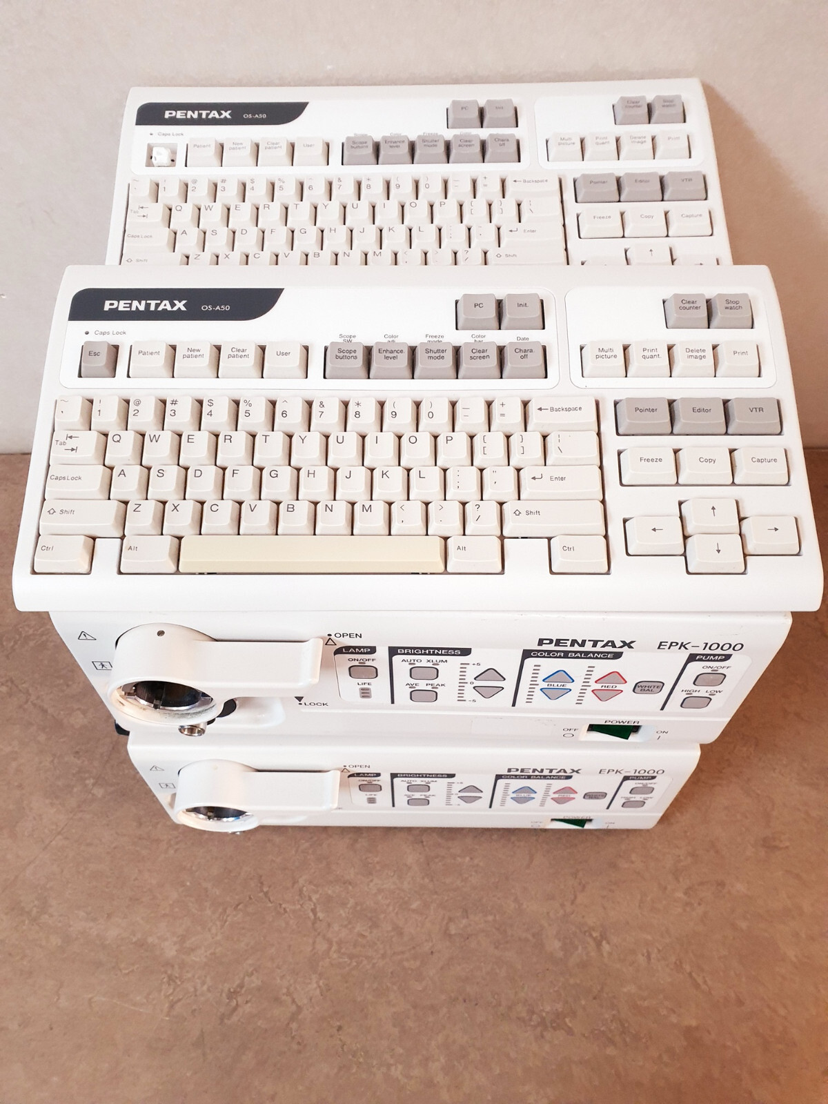 Pentax EPK-1000 EPK1000 EPK 1000 Video Processor with Keyboard