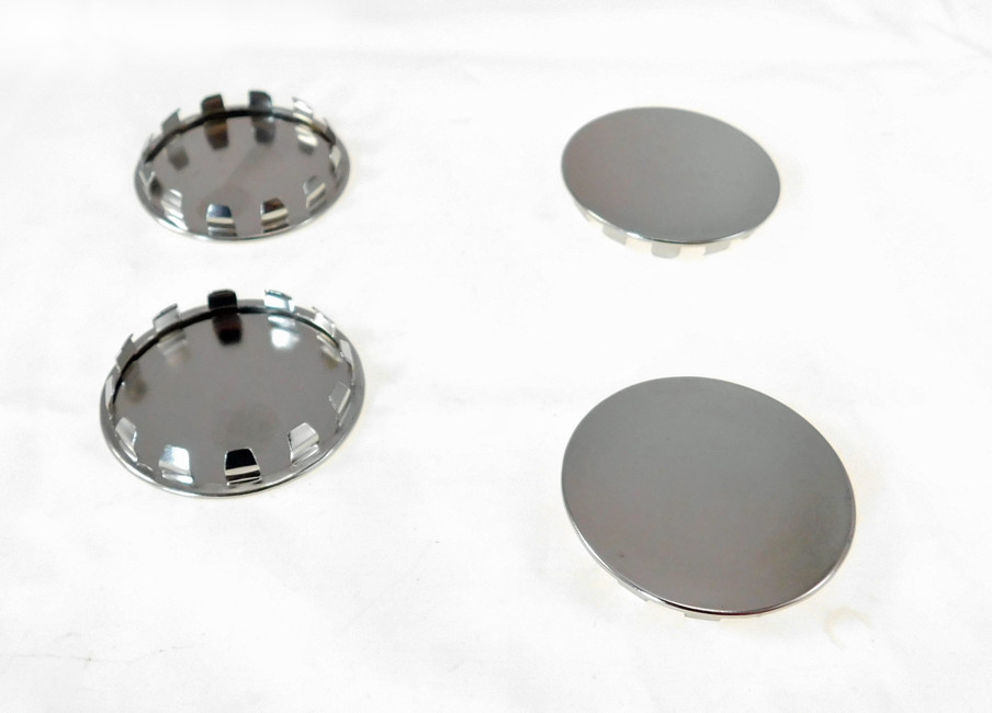 (4 PACK) 1-3/4″ Nickel Plated Metal Hole Plugs for .031″-.093″ metal SP-1.75-NK