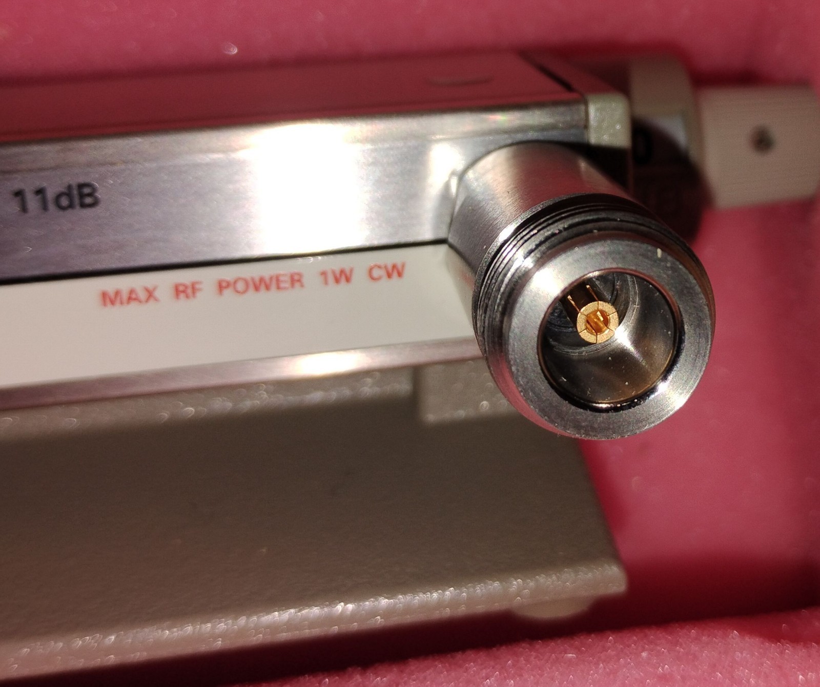 Agilent HP 8494A DC-4GHz 11dB Variable Step Attenuator in Mint Condition!