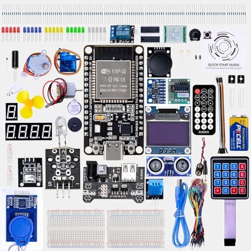 ESP32 Super Starter Kit USB-C CP2102 Dual Core Board Compatible Arduino IDE