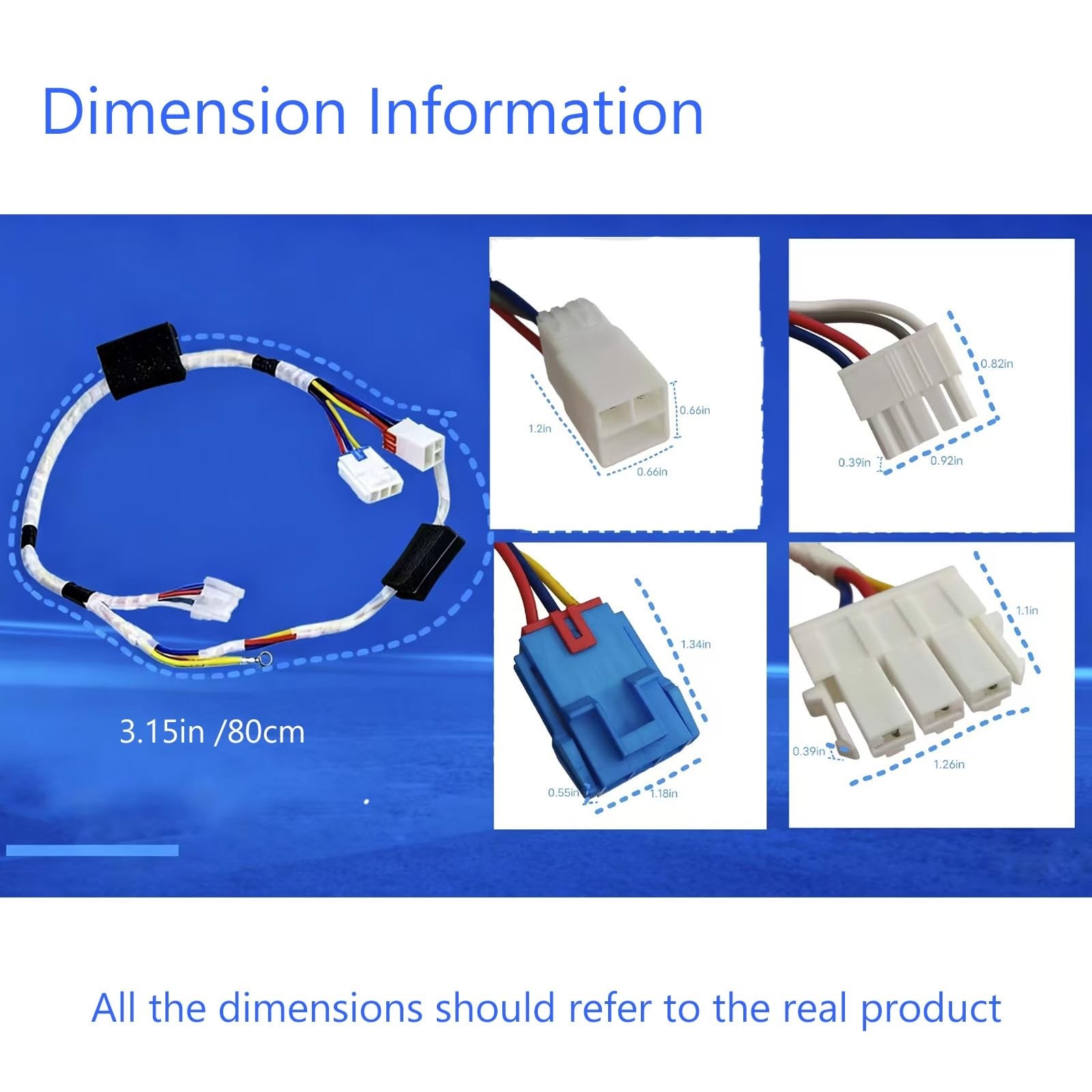 6877ER1016F Washer Motor Wire Harness Only No Unnecessary Sensor-Compatible w…