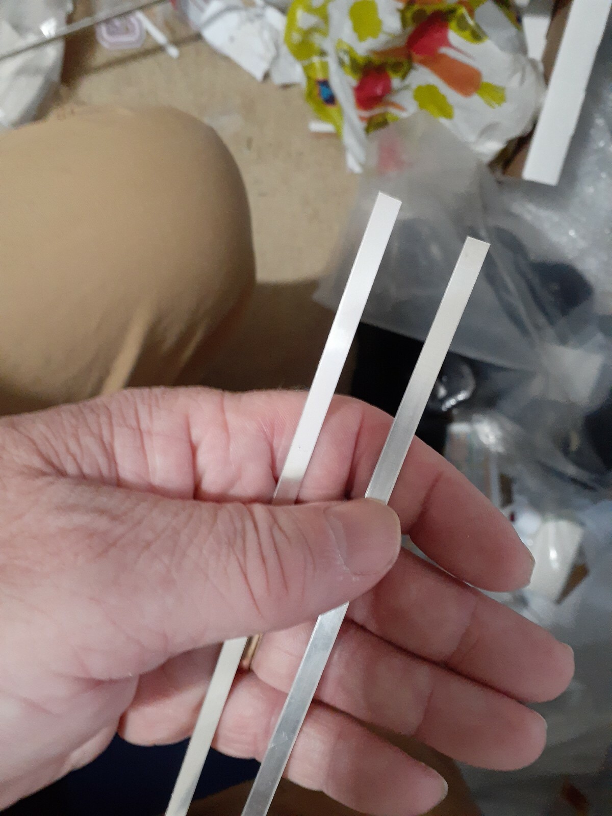 999 fine silver strips anode + cathode for colloidal silver (2x) 26 ga 3/16 x 6